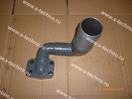 Патрубок металлический, всасывающий насоса - 29110004021 - фото 2